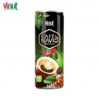 250ml VINUT Can (Tinned) Sale fresh customized label Latte Coffee Sellers No Sugar