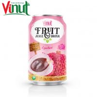 VINUT 300ml Lychee Juice Distributors OEM Beverage Healthy and Delicious