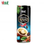 250ml VINUT Can (Tinned) OEM Customize Private label Espresso Coffee Company Best Price