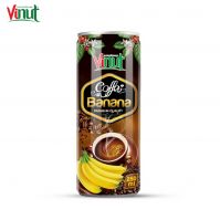 250ml VINUT Can (Tinned) OEM service Coffee with Banana Manufacturer Quick delivery