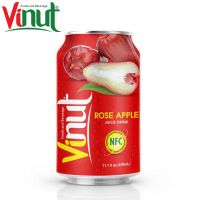 330ml VINUT Can (Tinned) Original Taste Rose Apple Juice Wholesalers OEM Good Quality made with a blend of fruit juice