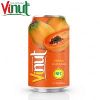 VINUT 330ml Papaya Juice Company OEM Customize Private label Popular