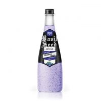 330ml Wholesale Basil seed Drink with Blueberry flavour distributors