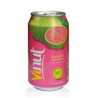 330ml Canned Fruit Juice Real Guava Juice Drink