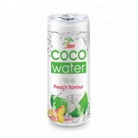 320ml Vinut Peach Flavor Coconut Water in Cans