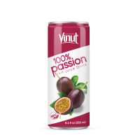 250ml VINUT 100% Passion Juice Drink