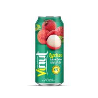 16.9 fl oz Vinut Lychee juice drink with pulp