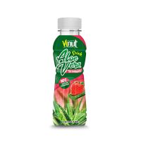 10.98 fl oz VINUT NFC Premium Aloe Vera Drink with Strawberry