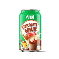 Free Sample VINUT 330ml Chocolate Milk Drink OEM ODM Service Wholesaler Vietnam Factory