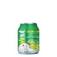 Vinut 250ml Soursop Juice with Pulp OEM/ODM Service Wholesale Supplier 