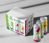 250ml VINUT NFC Sparkling Passion Fruit & Mango with Pulp