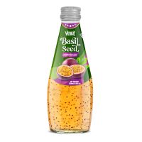 290ml Wholesale Basil seed Drink with Passion Fruit Flavour distributors