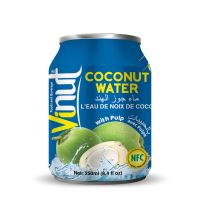 Free Sample 250ml VINUT Coconut Water with Pulp OEM/ODM Service