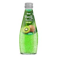 290ml Wholesale Basil seed Drink with Kiwi flavour distributors