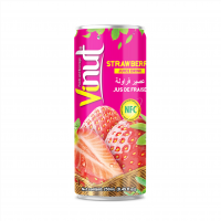 Free Sample 250ml VINUT Strawberry Juice with Pulp OEM/ODM Service