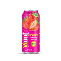 16. 57 fl oz Vinut 50% NFC Tropical Strawberry Juice Drink with Pulp