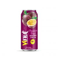 16. 57 fl oz Vinut 50% NFC Tropical Passion Fruit Juice Drink with Pulp