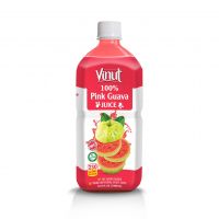 1000ml Vinut 100% NFC Tropical Pink Guava Juice Drink 