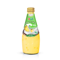 OEM/ODM Service 290ml Vinut Coconut Milk with Pineapple Flavor & Nata de Coco Free Sample