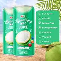 330ml VINUT Coconut Sparkling Drink Free Sample Free Label New Packing
