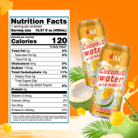 16.57 fl oz VINUT Coconut Water with Mango