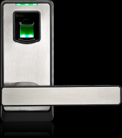 Electronic smart entry Keyless handle biometric fingerprint door lock