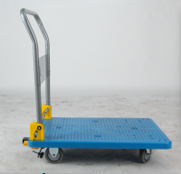 Platform Type Folding Trolley, Hand Truck, Hand Cart, Rubber Caster