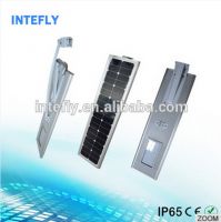 Hot selling all in one solar street light with mobile APP via bluetooth from Intefly shenzhen China