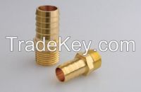 Brass male Hose Barb with Straight Fitting Style, NPT