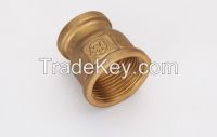 CNC precision machining brass fitting/high quality brass compression p