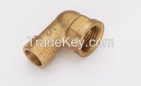 China supplier male and female threads brass elbow with best prices p