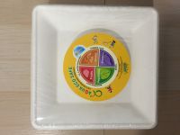 8"SQUARE PULP PLATES