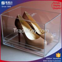 custum-made acrylic shoe box wholesale