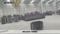 Distribution transformer tanks