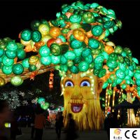 Chinese Silk Lighting Lanterns Festival Decoration For Sale