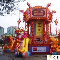 Chinese Silk Lighting Lanterns Festival Decoration For Sale