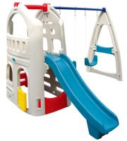 	Commercial Outdoor Playground Equipment Comprehensive Toy Swing Slide WD-W020