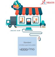 E-Commerce Website Design & Development - Standard Pack - 4,999/mo