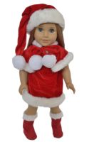 CHRISTMAS OUTFIT FOR AMERICAN GIRL DOLLS