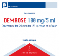 DEMROSE 100 MG/5 ML CONCENTRATE FOR SOLUTION FOR I.V. INJECTION OR INFUSION