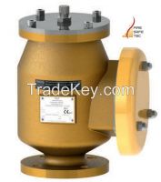 FST420 pressure and vacuum valve with end-of-line flame arrester