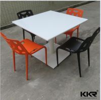 Factory top sale acrylic solid surface coffee tables