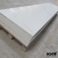 Factory top sale glacier white acrylic solid surface big slab
