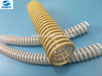 Heavy-walled PVC suction   delivery hose for liquids and powders