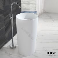 Acrylic solid surface bathroom basin