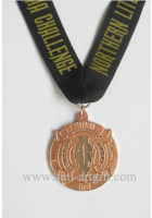 Custom gold medal&Zinc alloy men ribbon medal metal pin lapel pin military badge Pins Russian medal Gift boxs