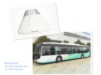 Airport shuttle bus air conditioning