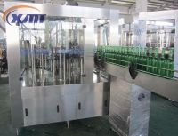 3 in 1 automatic glass bottle beer filling machine