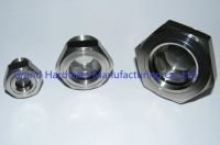 Npt 2 Inch Stainless Steel 304 Oil Level Sight Glass Plugs For Truck