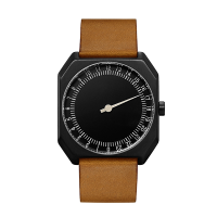 Slow Jo 19 Black/Vintage Brown Leather